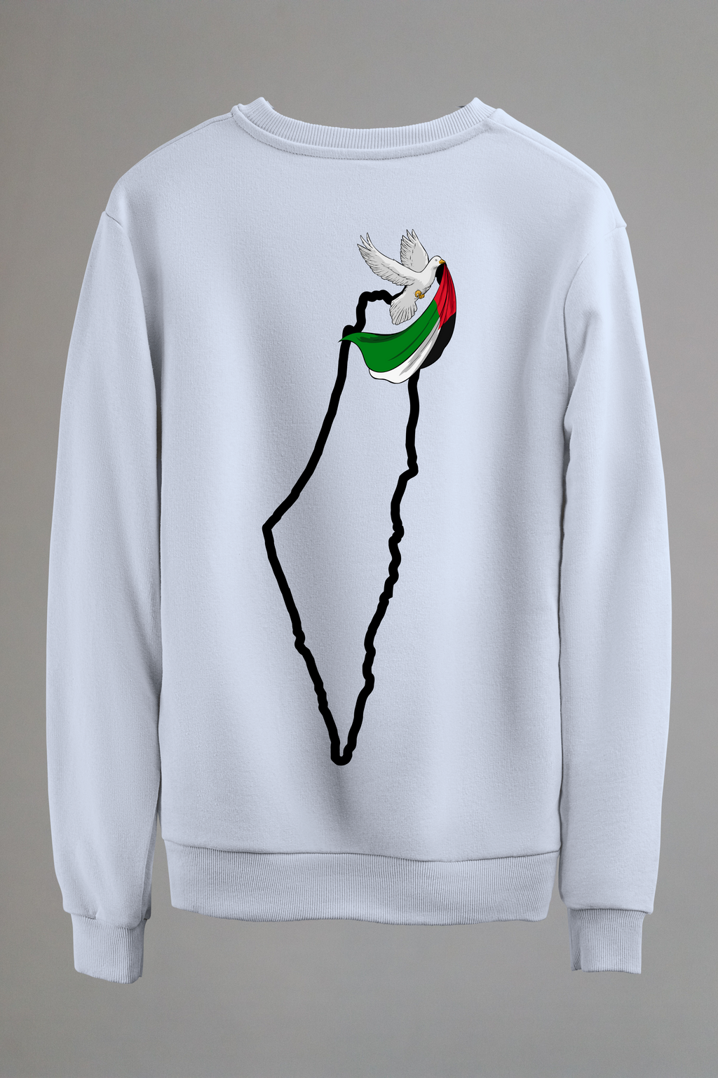 Sweatshirt „Palästina“ WHITE