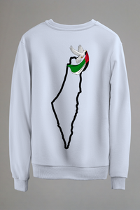 Sweatshirt “Palestine” WHITE