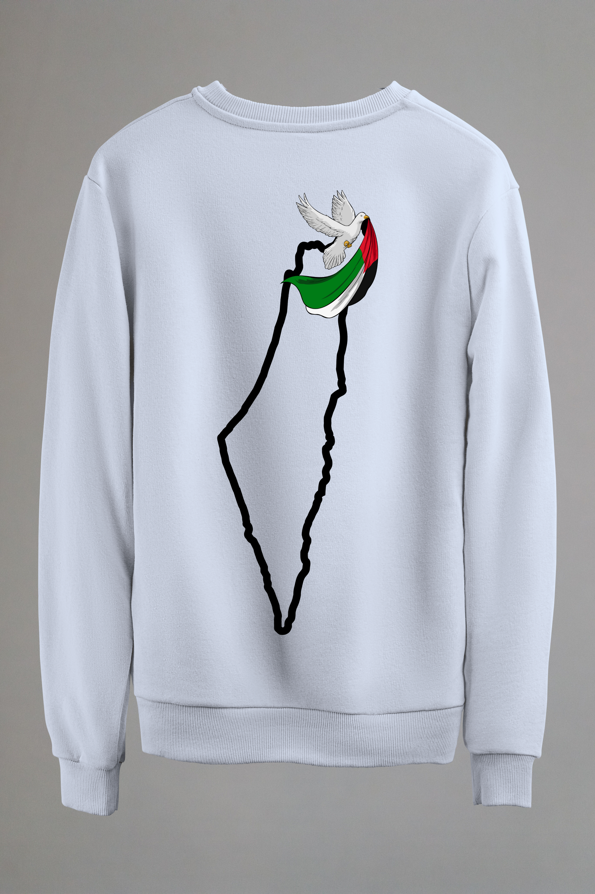 Sweatshirt “Palestine” WHITE