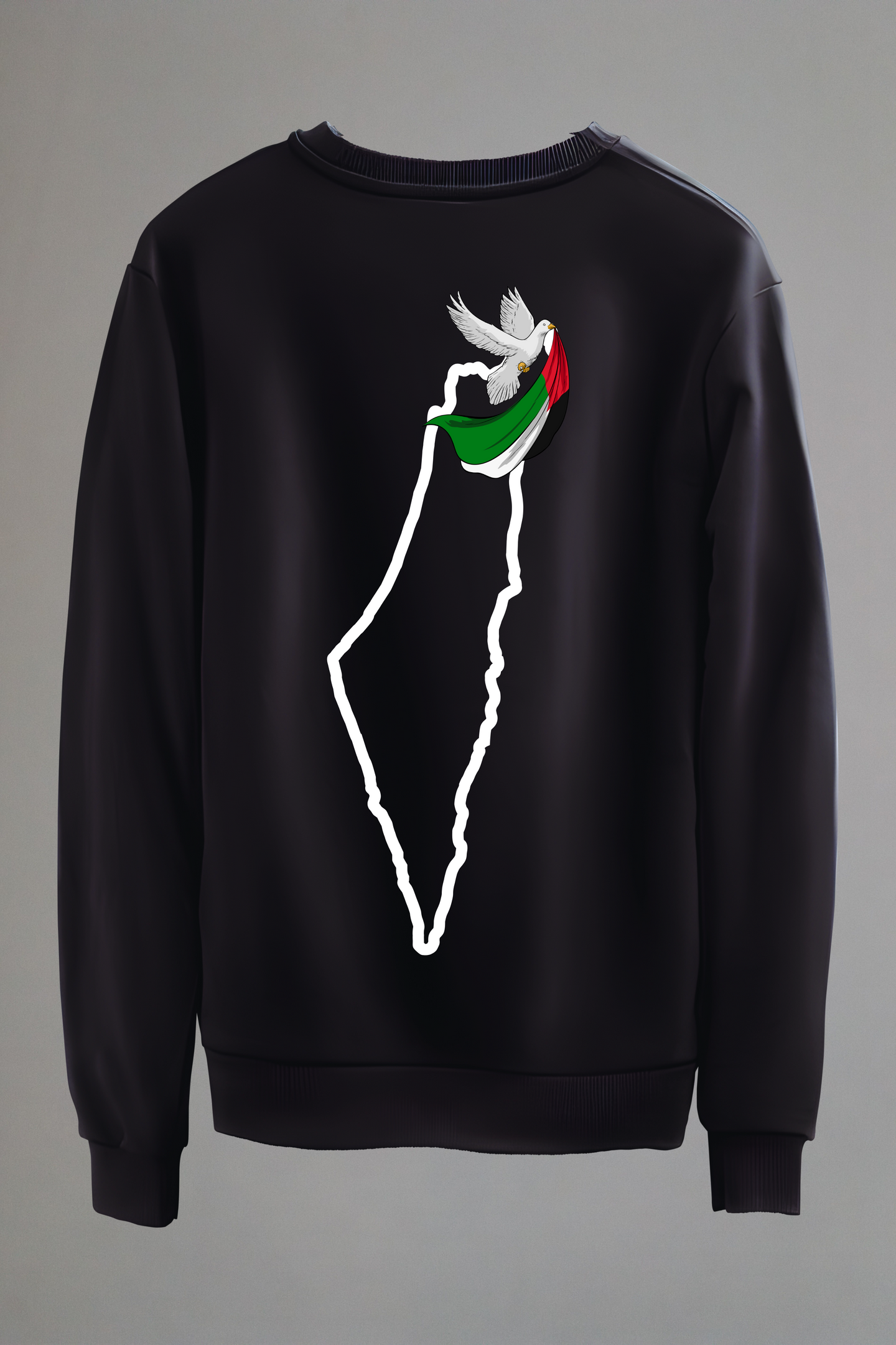 Sweatshirt „Palästina“ BLACK