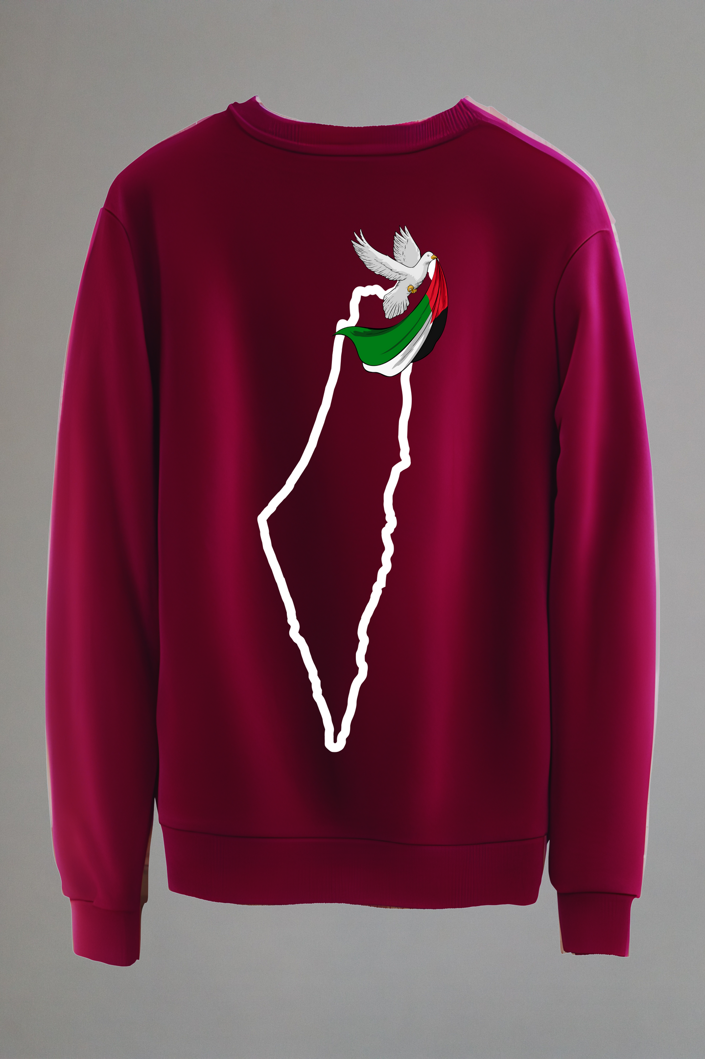 Sweatshirt „Palästina“ RED
