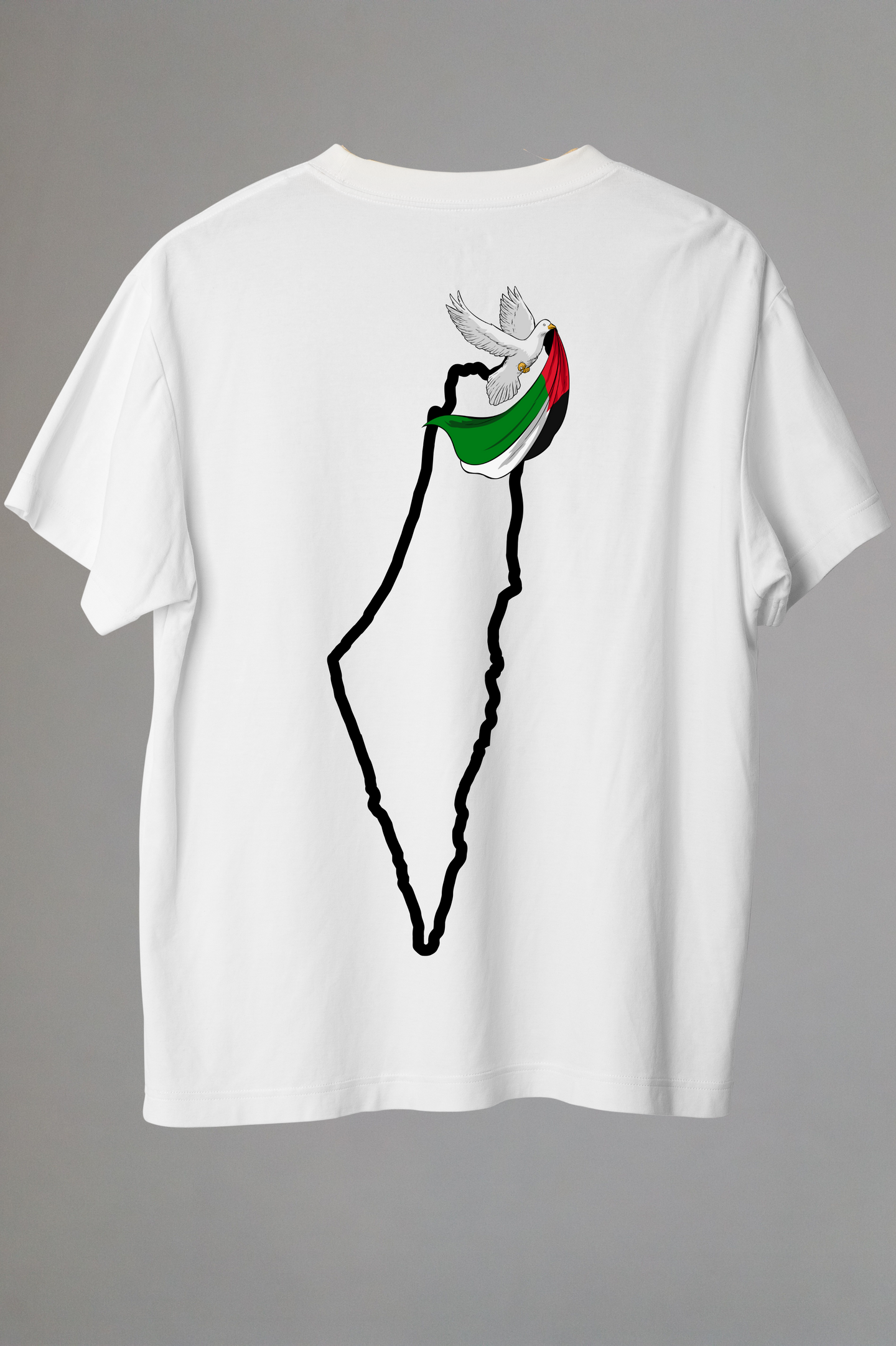 T-Shirt „Palästina“ WHITE