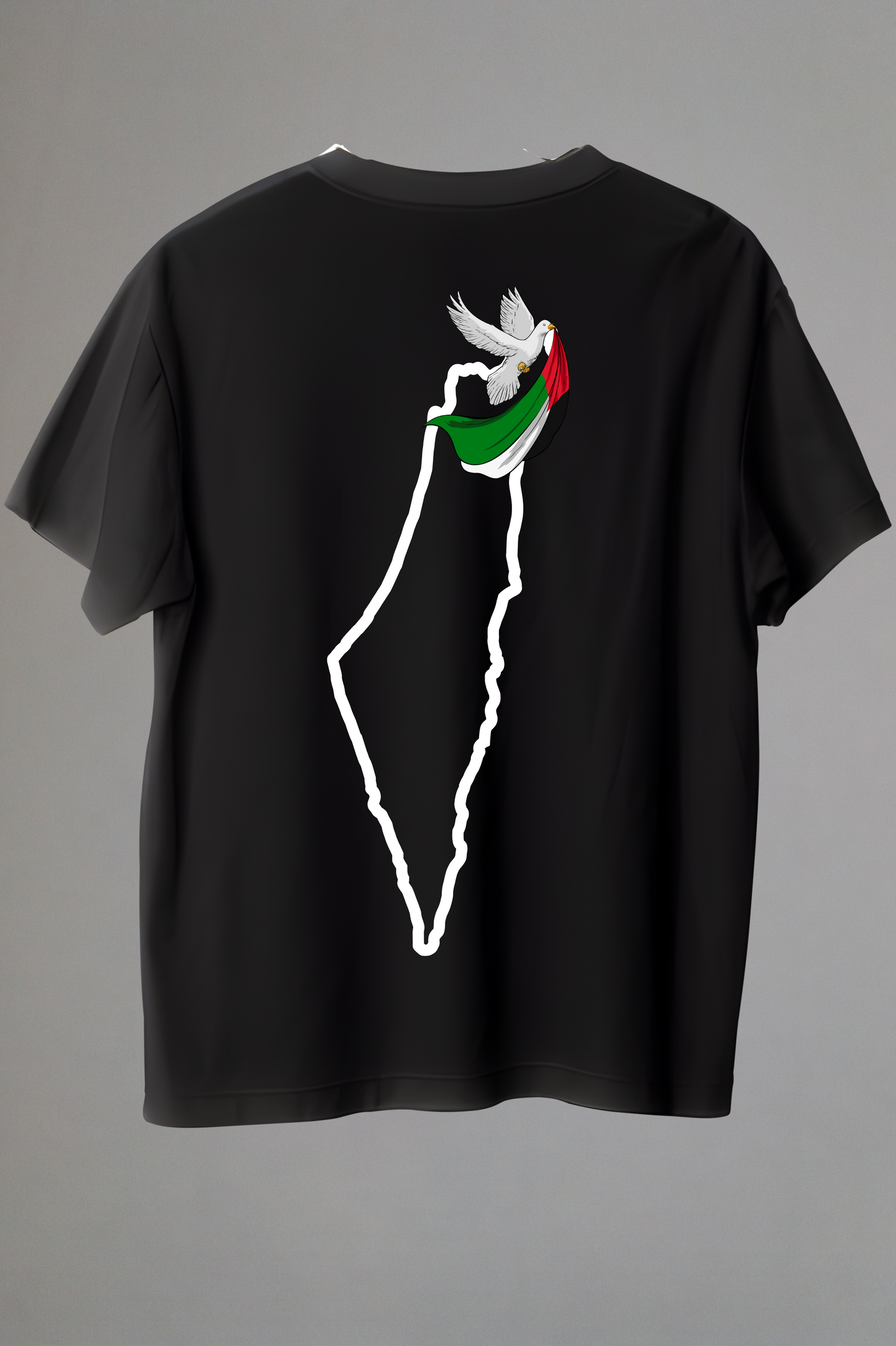 T-Shirt „Palästina“ BLACK