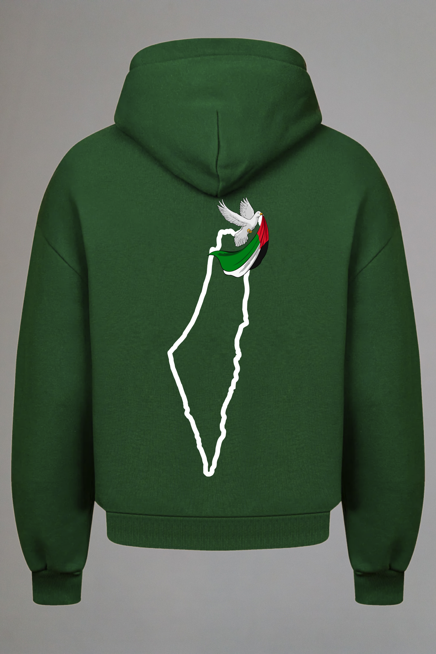 Hoodie „Palästina“ GREEN