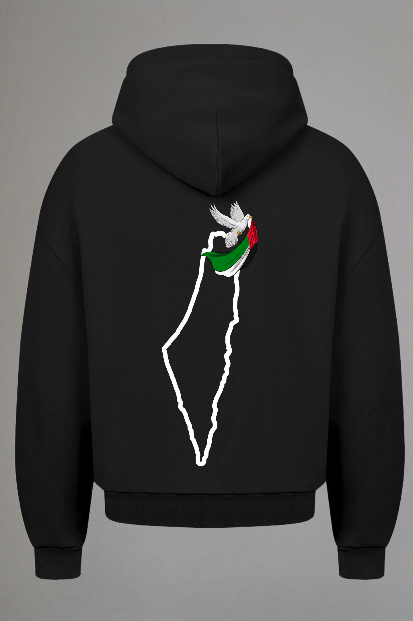 Hoodie „Palästina“ BLACK