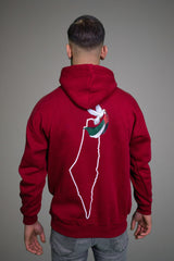 Hoodie „Palästina“ RED
