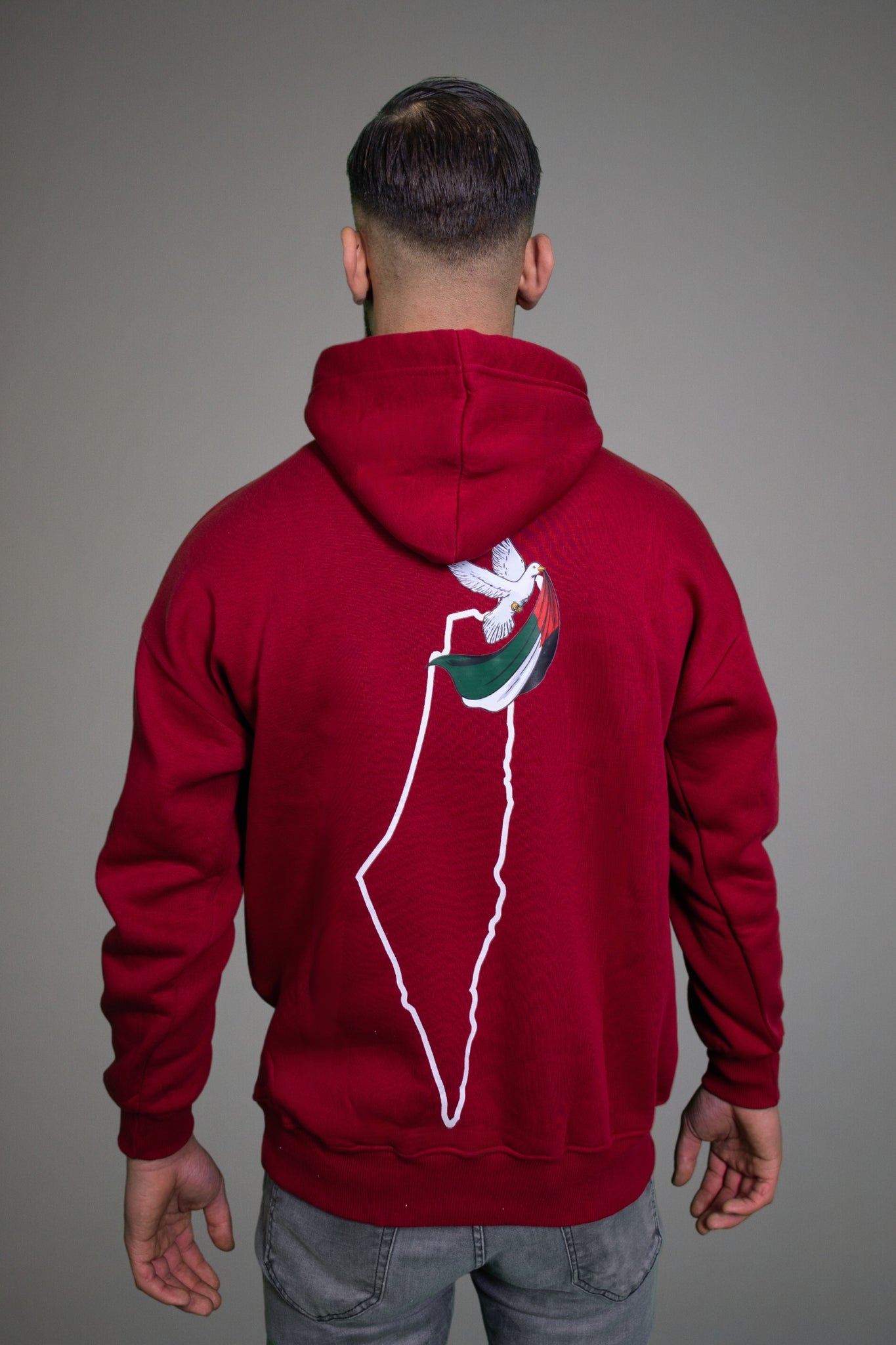 Hoodie „Palästina“ RED